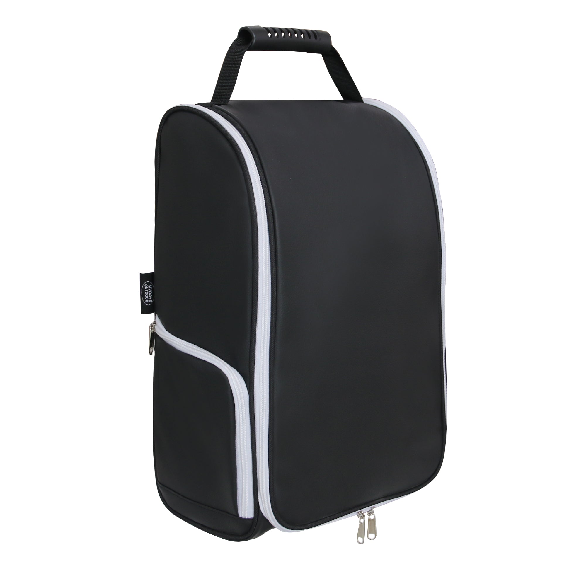 MYDAYS OUTDOOR Modern Golf Shoe Bag Sport Shoes Zipper Storage Bag Golf Balls Carrying Tote Bag