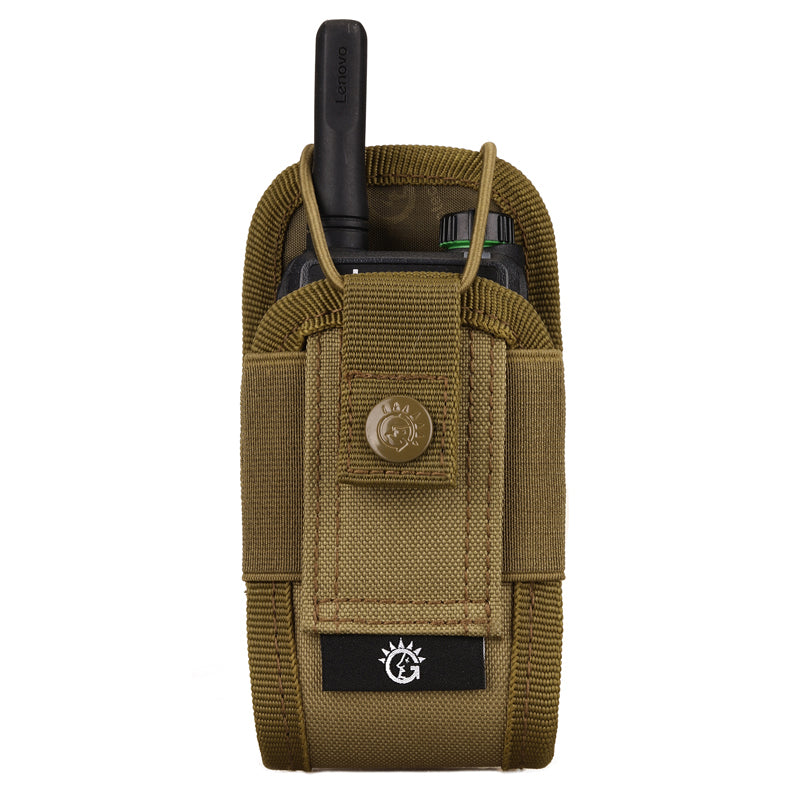 PROTECTOR PLUS A018 Waterproof Walkie Talkie Radio Holder Drop Leg Bag Storage Pouch