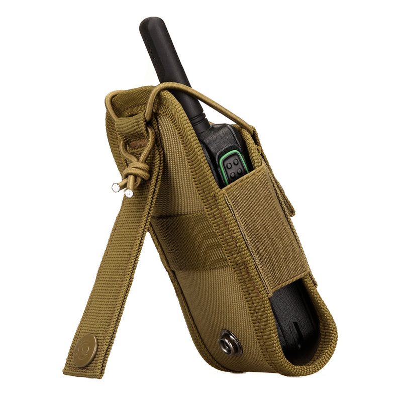 PROTECTOR PLUS A018 Waterproof Walkie Talkie Radio Holder Drop Leg Bag Storage Pouch