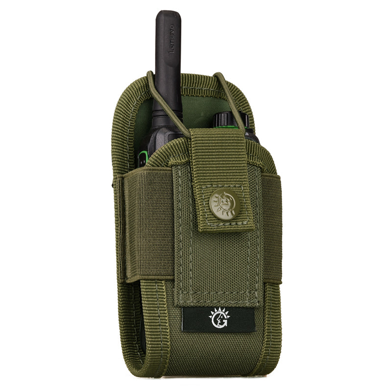 PROTECTOR PLUS A018 Waterproof Walkie Talkie Radio Holder Drop Leg Bag Storage Pouch