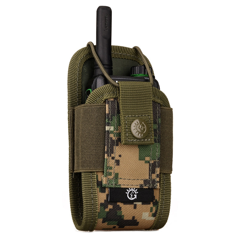 PROTECTOR PLUS A018 Waterproof Walkie Talkie Radio Holder Drop Leg Bag Storage Pouch