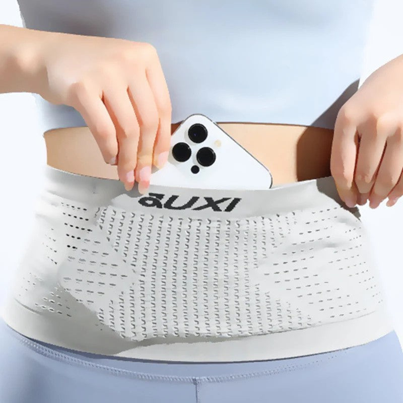 JUXI BB02 Elastic Running Belt Waist Bag Fanny Pack for Carrying Cell Phones