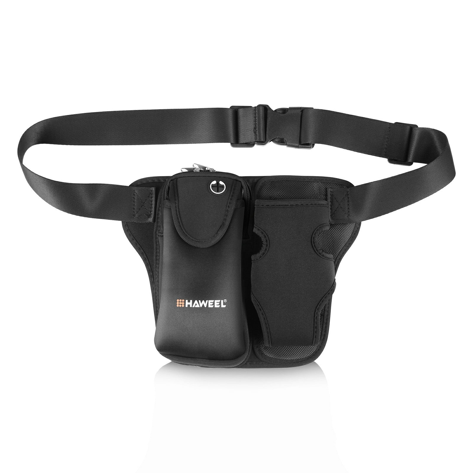 HAWEEL HWL2139 Elastic Running Waist Bag Fanny Pack for Phones Bottles
