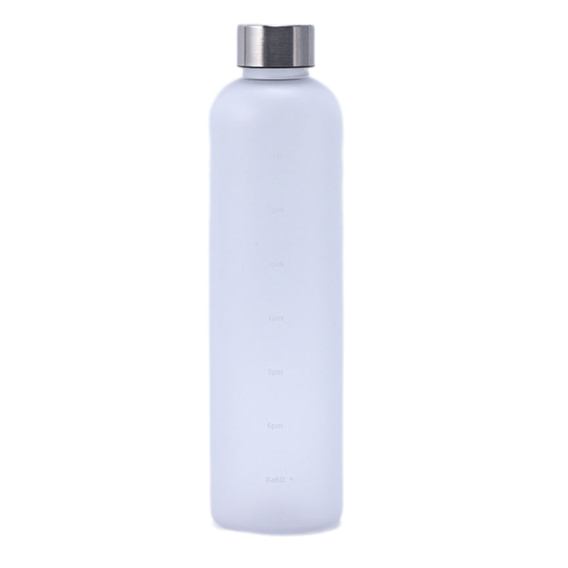 1000ML Fitness Matte Water Bottle PC Drinking Cup (BPA-Free, NO FDA Certified)