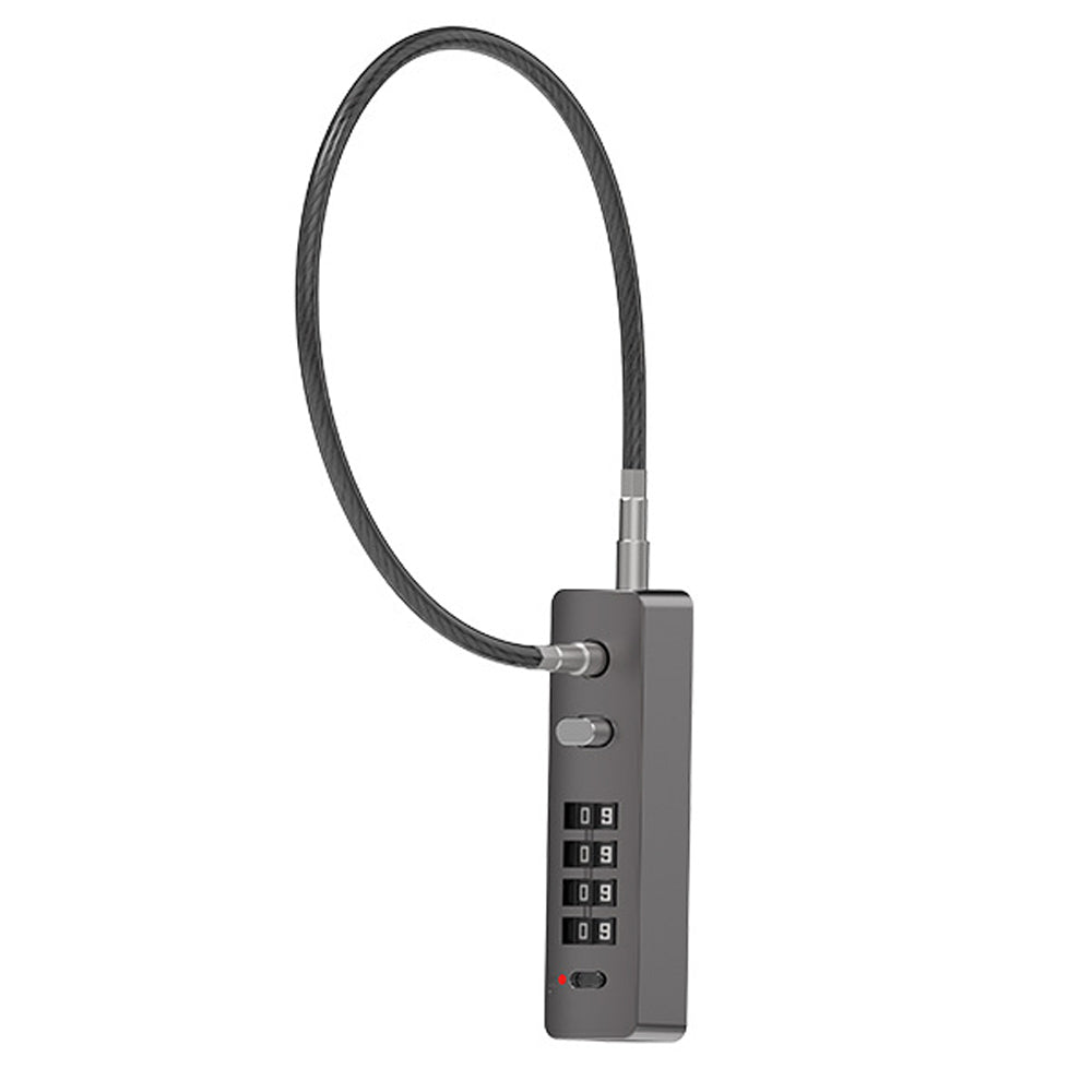 904T 30cm Bike Locks Cable 4 Digit Combination Anti-Theft Security Bicycle Lock