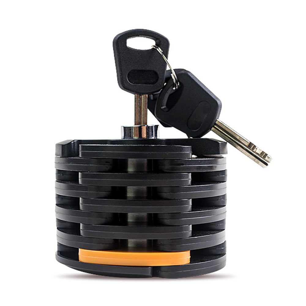 BCL2 Foldable Bike Lock Electric Bicycle Lock Anti-theft Mini Tower Lock