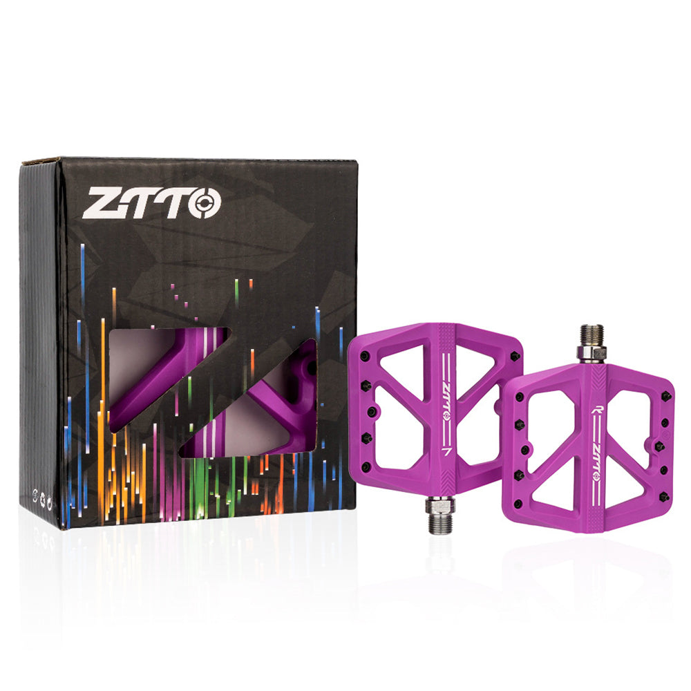 ZTTO M906 Bicycle Pedals with Bearings, Mountain Bike Nylon Pedals