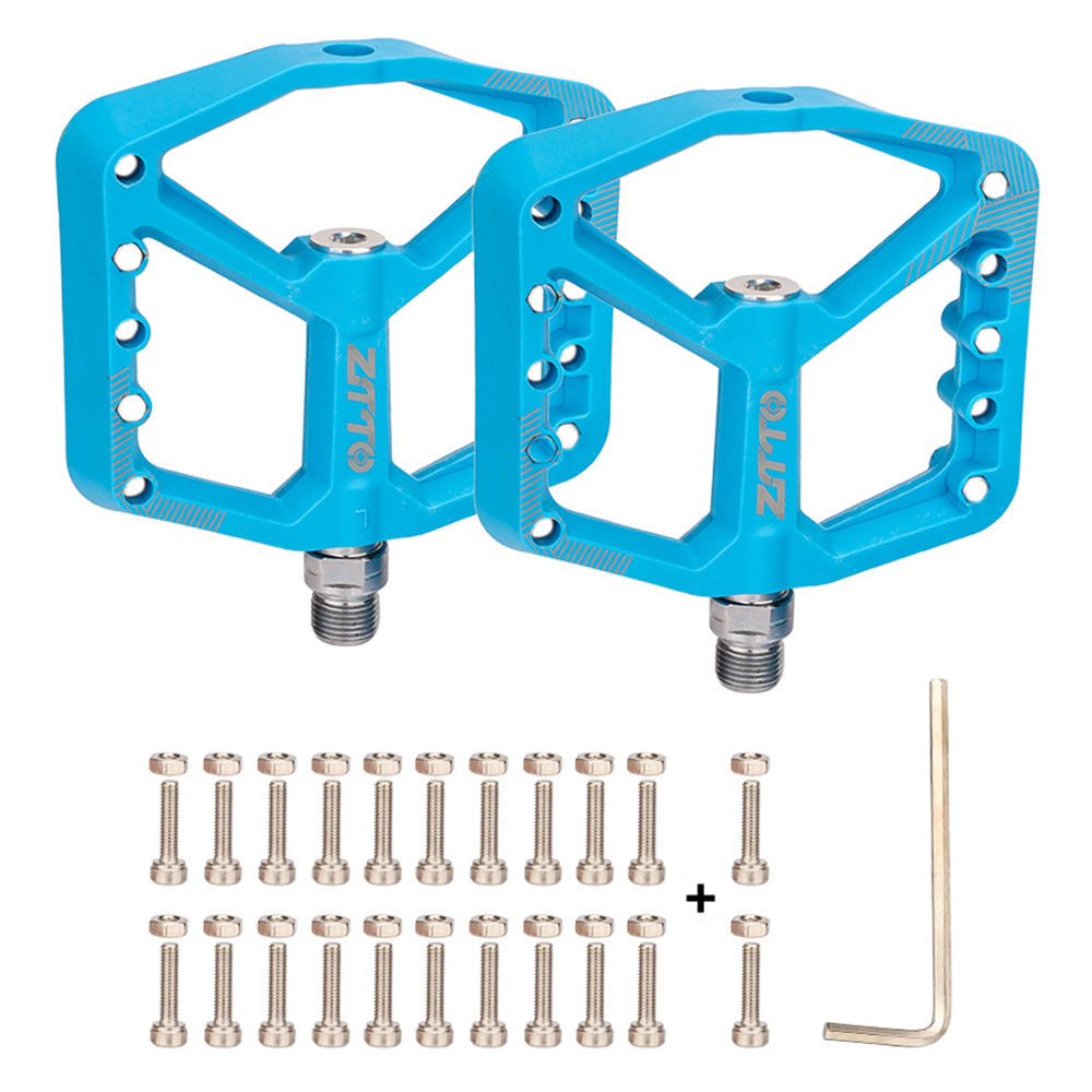 ZTTO MG005 1 Pair Mountain Road Bike Pedals Widen Anti-slip Nylon Pedals