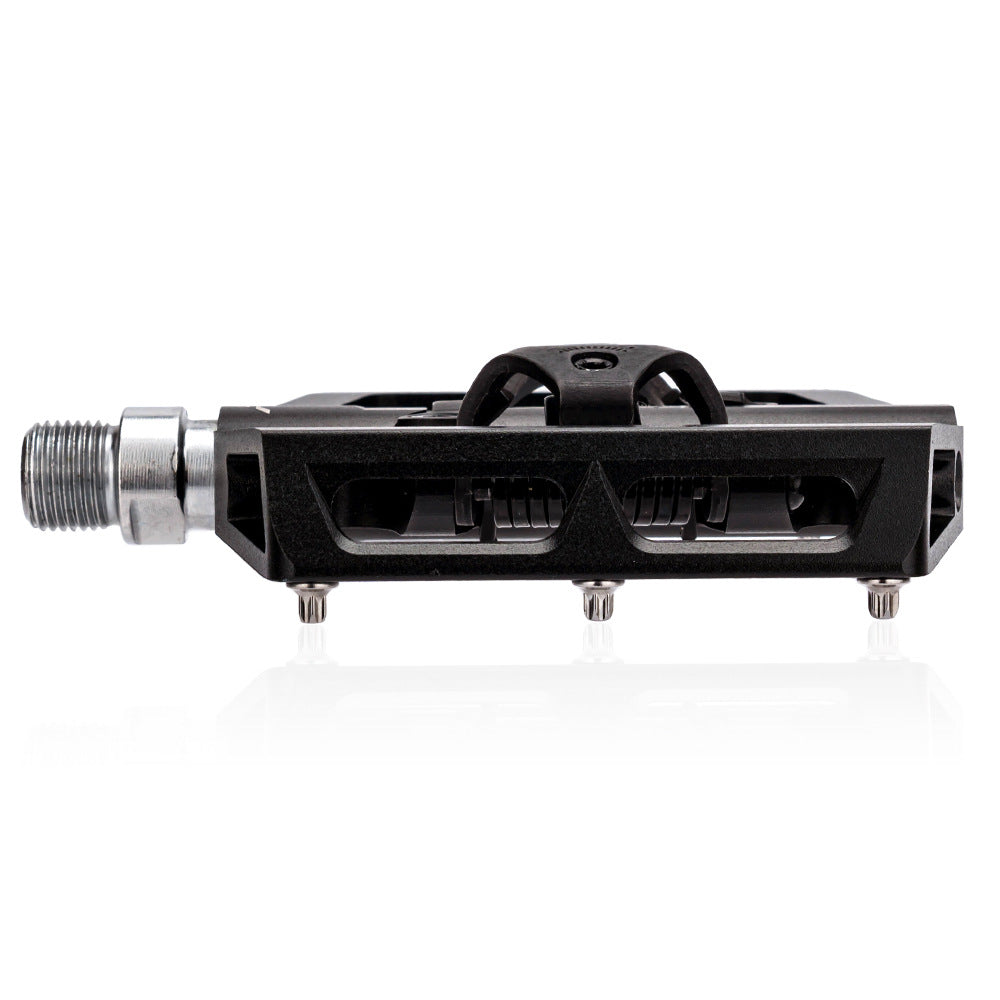 ZTTO STPD15 1 Pair Bicycle Anti-slip Pedals Aluminum Alloy Bike Cycling SPD Flat Pedals with Cleats
