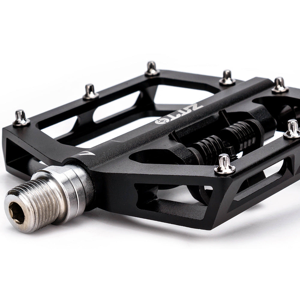 ZTTO STPD15 1 Pair Bicycle Anti-slip Pedals Aluminum Alloy Bike Cycling SPD Flat Pedals with Cleats
