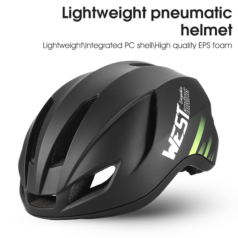 WEST BIKING YP1602505 Lightweight Pneumatic Bike Helmet with LED Taillight