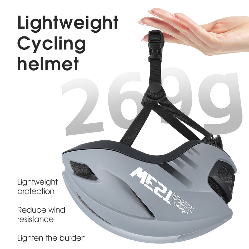 WEST BIKING YP1602505 Lightweight Pneumatic Bike Helmet with LED Taillight