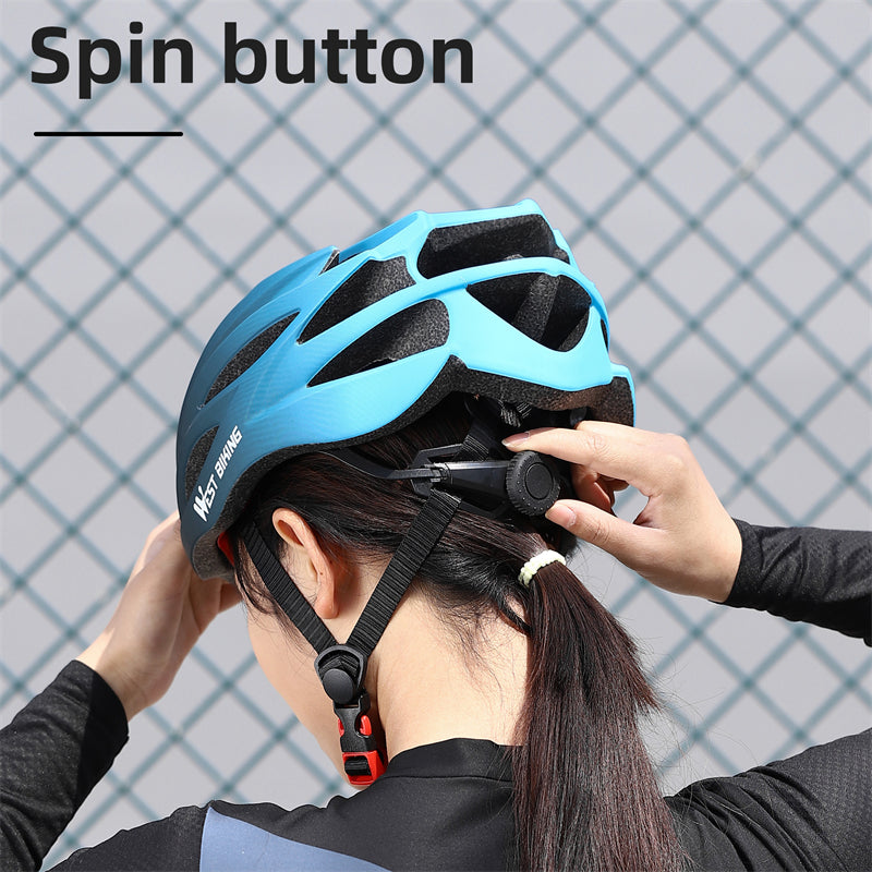 WEST BIKING YP0708116 Gradient Cycling Helmet Head Protection PC+EPS Breathable Bike Helmet