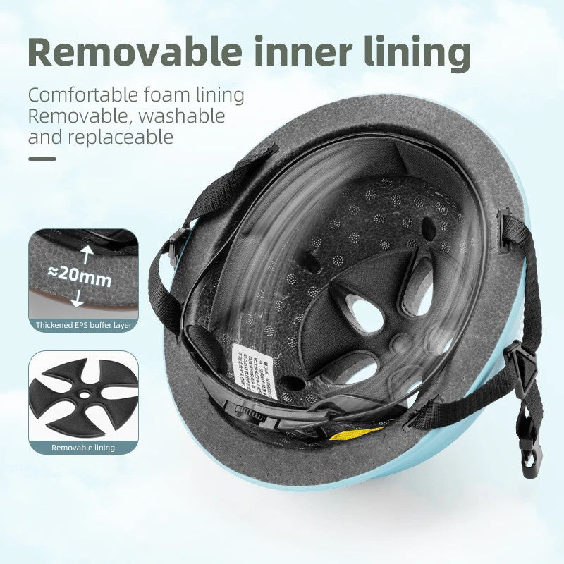 ROCKBROS 10110021001 Shock-Absorbed Children Cycling Helmet Bicycle Helmet Kid's Head Protector