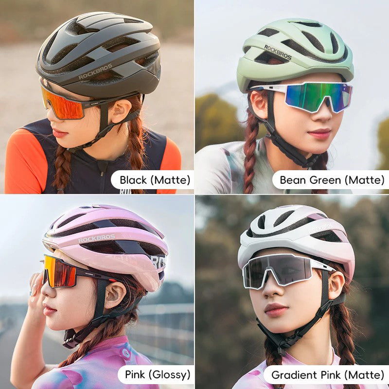 ROCKBROS LK-12 Shock-Absorbed PC+EPS Helmet Cycling Head Protection Helmet (CE)
