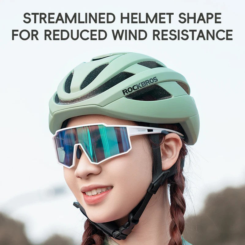 ROCKBROS LK-12 Shock-Absorbed PC+EPS Helmet Cycling Head Protection Helmet (CE)
