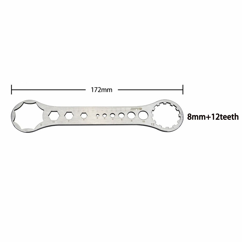 ZTTO 8T-12T Bicycle Front Fork Wrench for Suntour / RST Front Forks Spanner