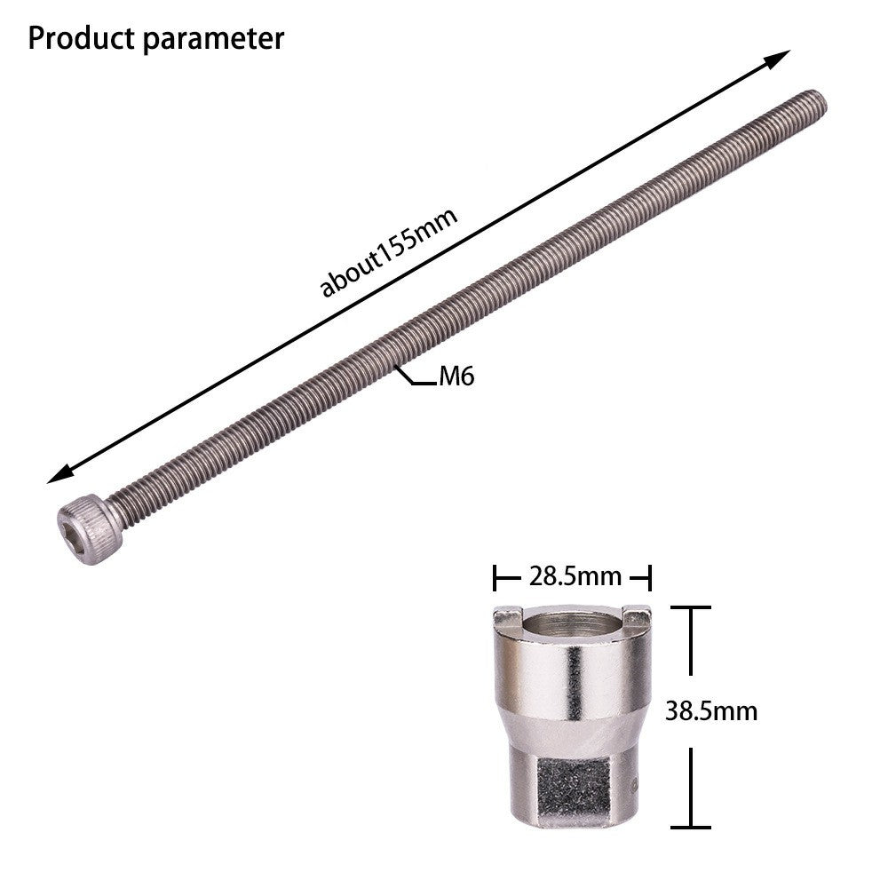 ZTTO Bicycle Hub Repair Tool Steel Bike Hub Installation Wrench Remover