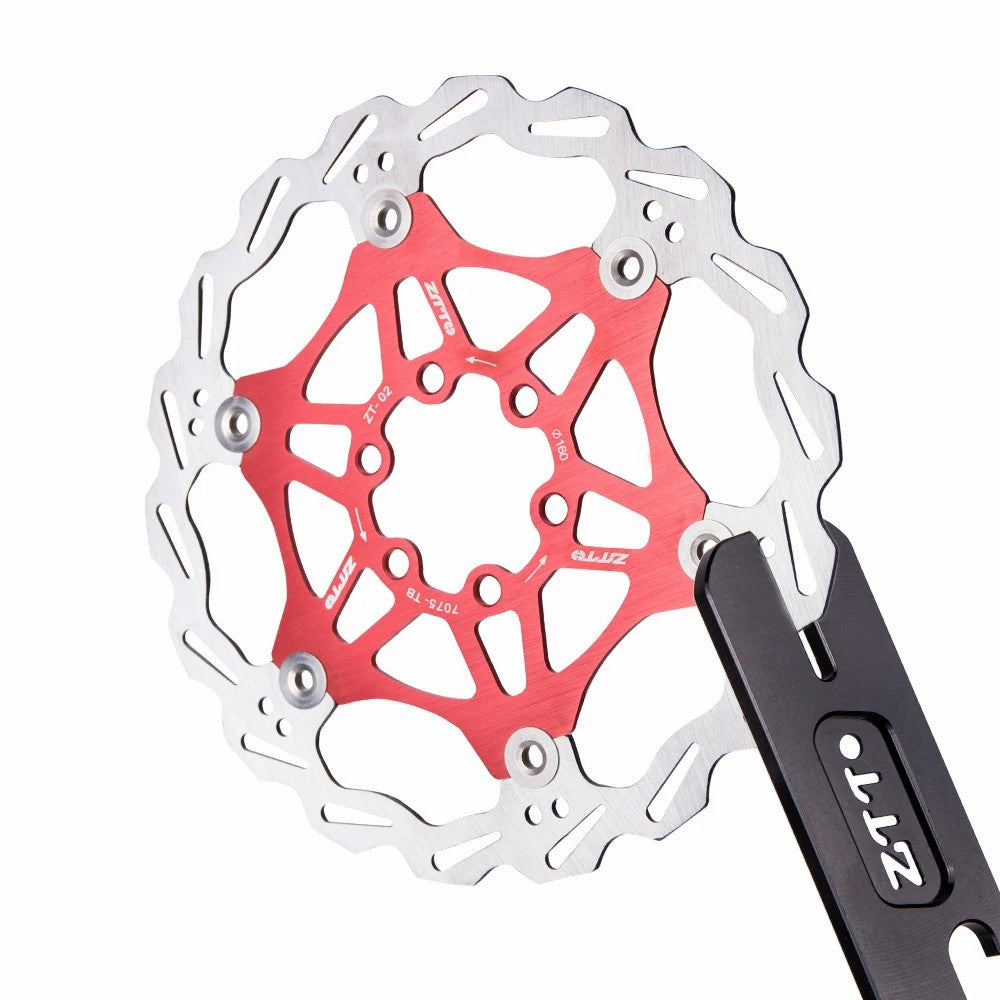 ZTTO Compact Size Aluminum Alloy Bike Disc Alignment Tool Wrench Regulator