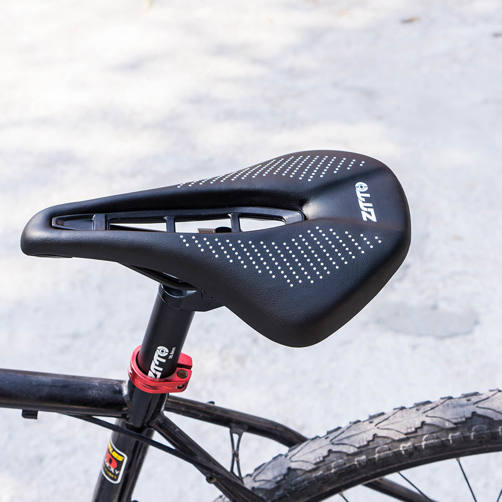 ZTTO 6900 Mountain Road Bike Saddle Cycling Soft Leather Hollow Cushion