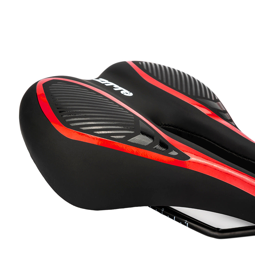 ZTTO 6219 Microfiber Leather Hollow Saddle Mountain Road Bicycle Seat Cushion