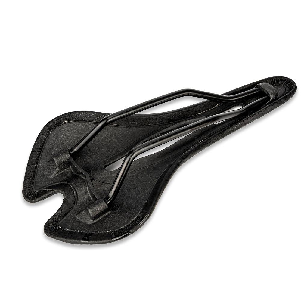 ZTTO 6610 Mountain Road Bike Leather Seat Cushion Ergonomic Hollow Bicycle Saddle