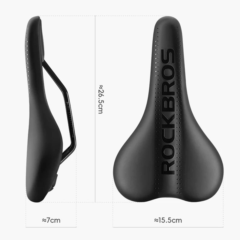 ROCKBROS D1-072 Bicycle Saddle Shock Absorbing Thickened Seat Cushion