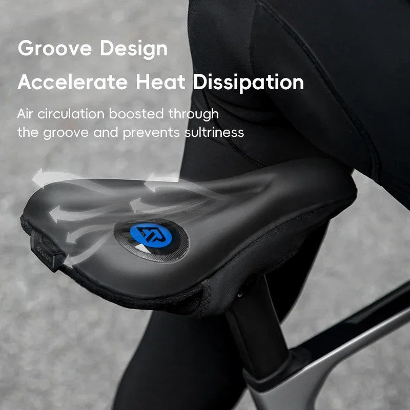 ROCKBROS LF2420 Bicycle Silicone Seat Saddle Quick Release MTB Bike Seat Cushion