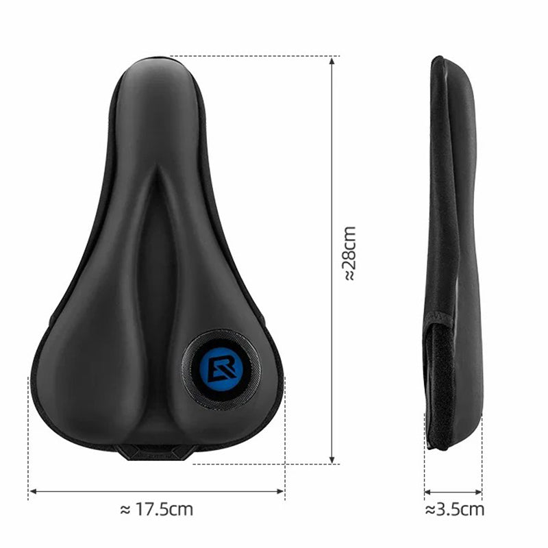 ROCKBROS LF2420 Bicycle Silicone Seat Saddle Quick Release MTB Bike Seat Cushion