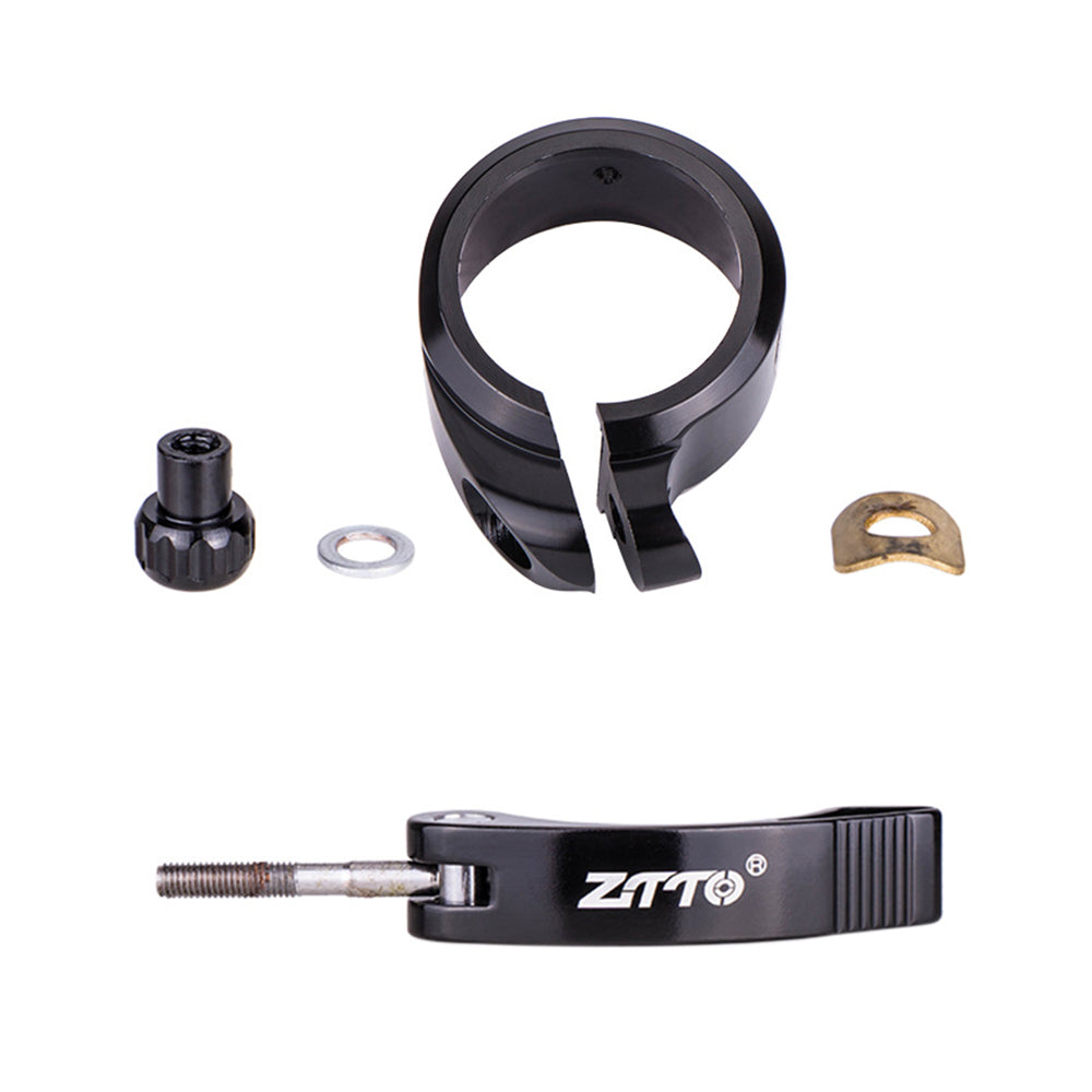 ZTTO JX072 39.8mm Aluminum Alloy Folding Bike Seat Post Clamp Seat Tube Clip