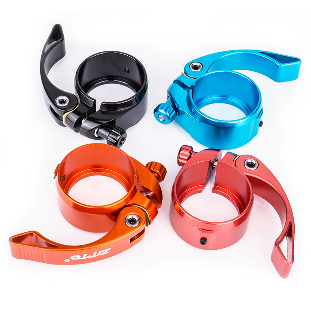 ZTTO JX072 39.8mm Aluminum Alloy Folding Bike Seat Post Clamp Seat Tube Clip