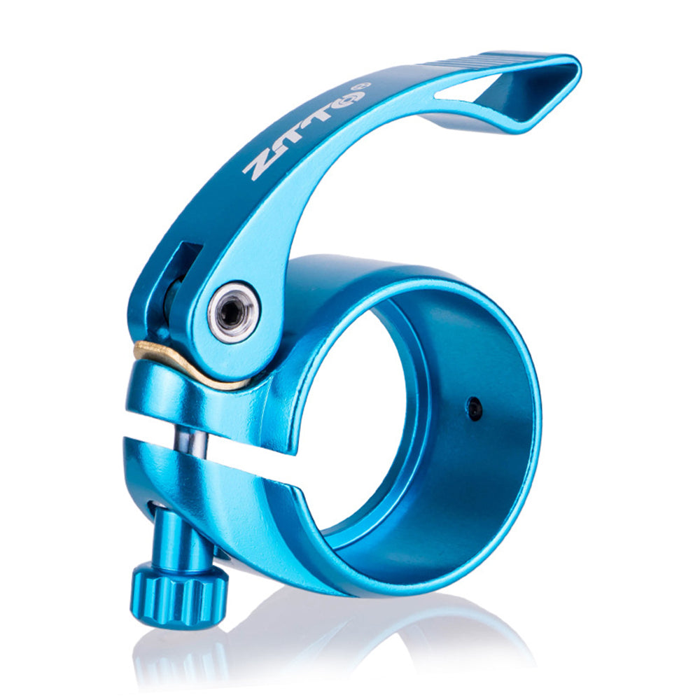 ZTTO JX072 40.8mm Folding Bike Seat Post Clamp Aluminum Alloy Bicycle Seat Tube Clip