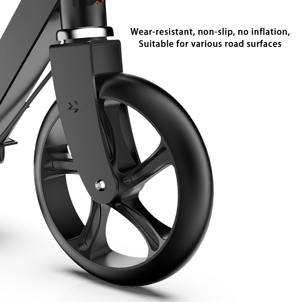 883 Safe Braking 8-Inch Foldable Iron Scooter for Adults (Double Brake Version)