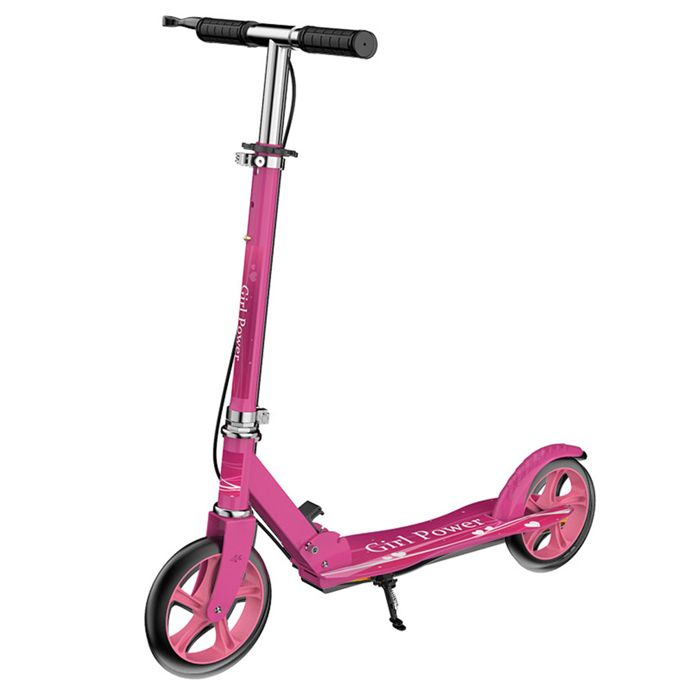 883 Safe Braking 8-Inch Foldable Iron Scooter for Adults (Double Brake Version)
