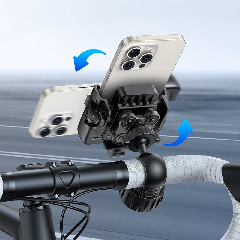BASEUS GoTrip Series Anti-shake Design Bike Phone Mount for 5.7-7.2 Inch Phones
