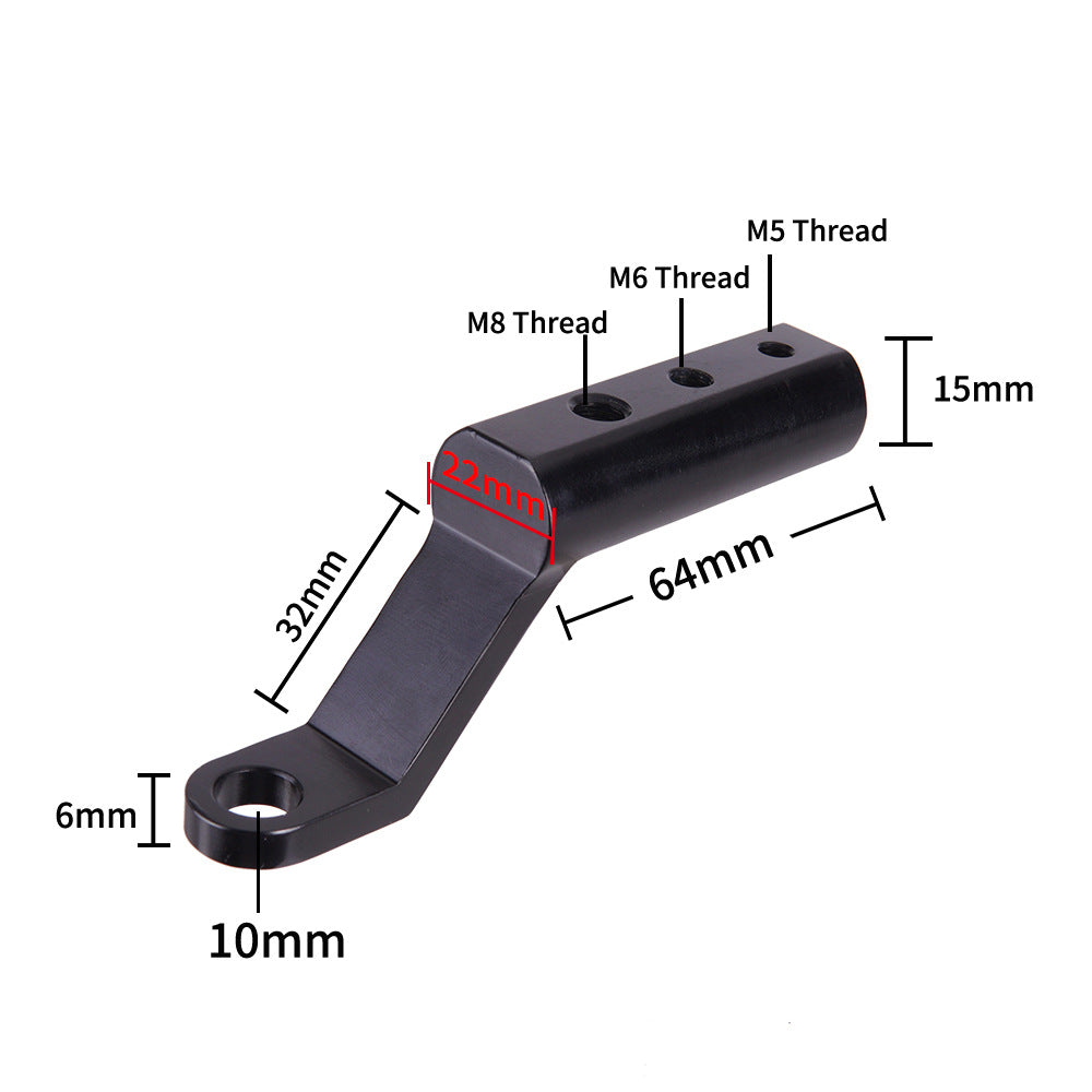ZTTO MTB Bicycle Mounting Holder Motorcycle Aluminum Alloy Multifunctional Expansion Bracket
