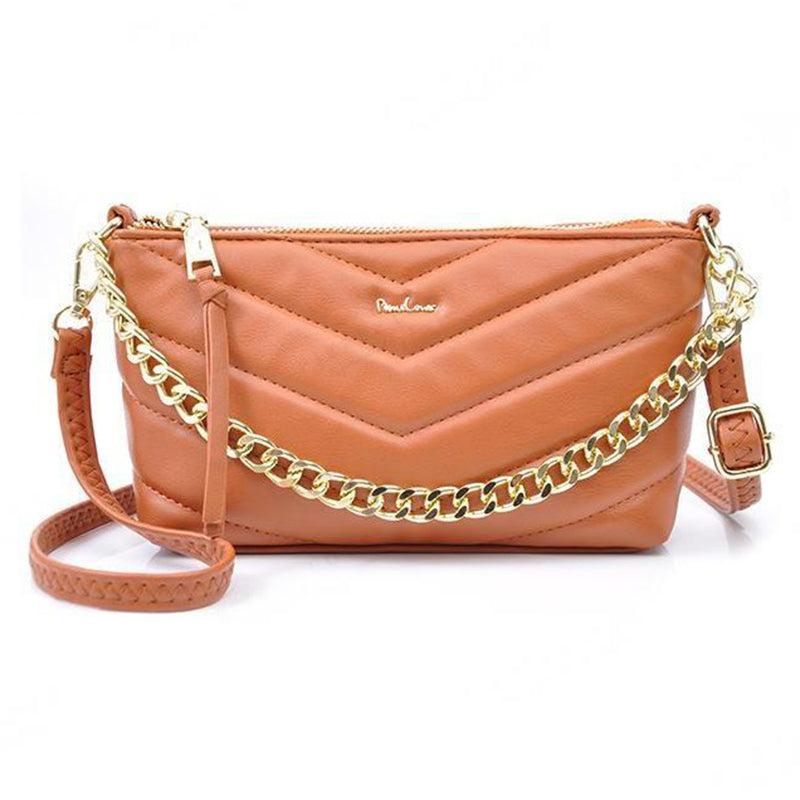 PIERRE LOUES PL782-3 Stylish Under Arm Bag PU Leather Women Crossbody Bag