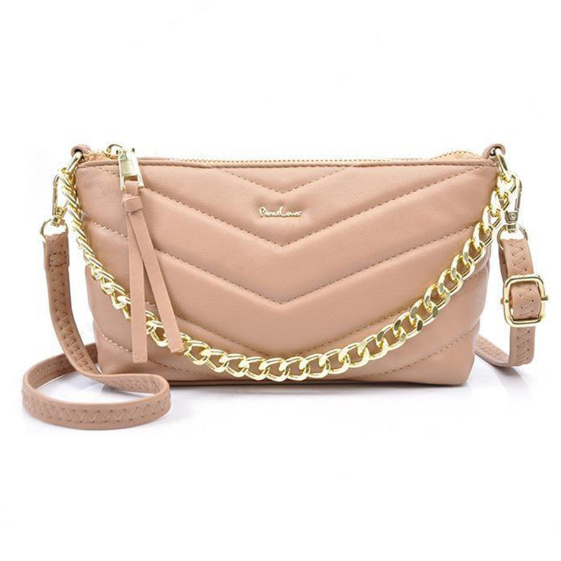 PIERRE LOUES PL782-3 Stylish Under Arm Bag PU Leather Women Crossbody Bag