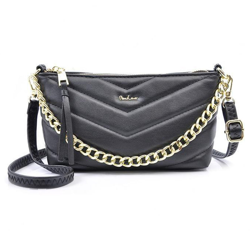 PIERRE LOUES PL782-3 Stylish Under Arm Bag PU Leather Women Crossbody Bag