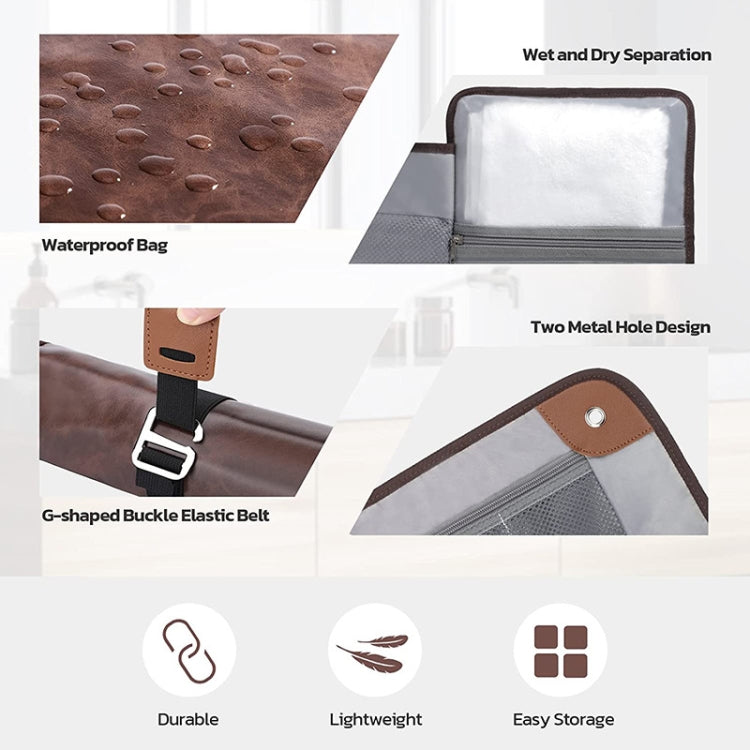 Outdoor Travel Hanging Waterproof Toiletries Organizer Portable Storage Bag