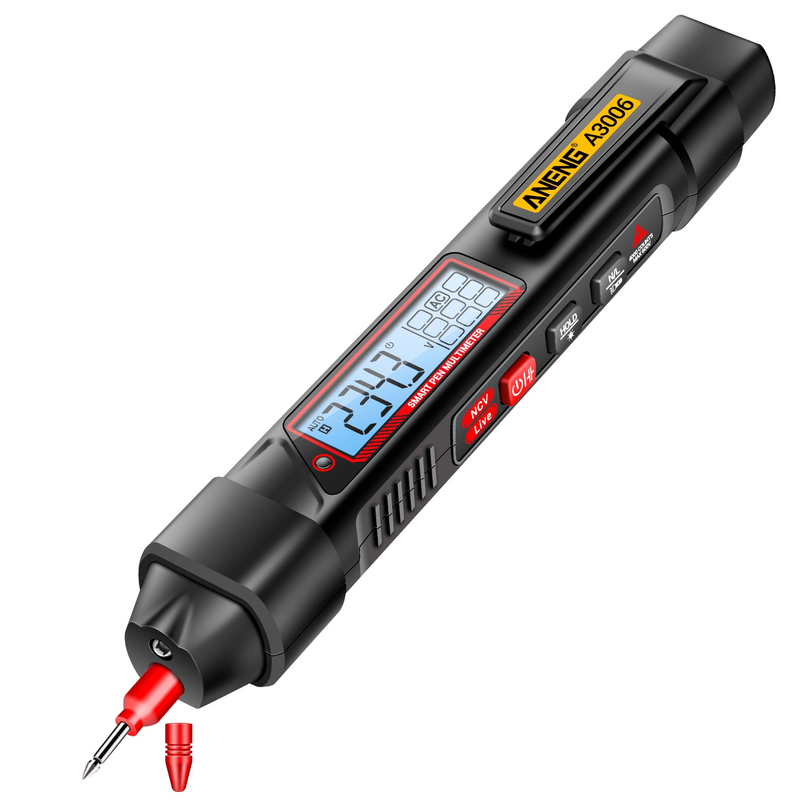 ANENG A3006 4000 Counts Pen Type Multimeter AC / DC Voltage Tester, Standard Version