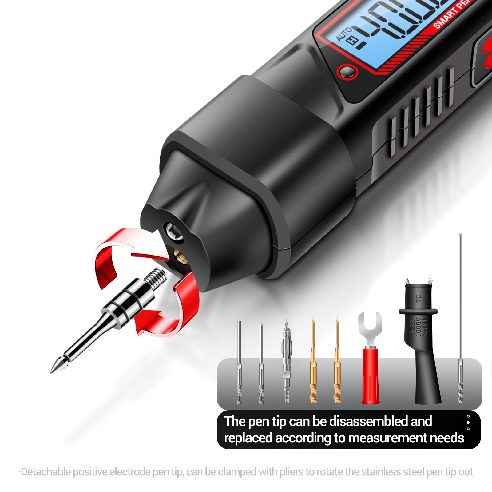 ANENG A3006 4000 Counts Digital Multimeter AC / DC Voltage Tester Electrician Tool, High-end Version