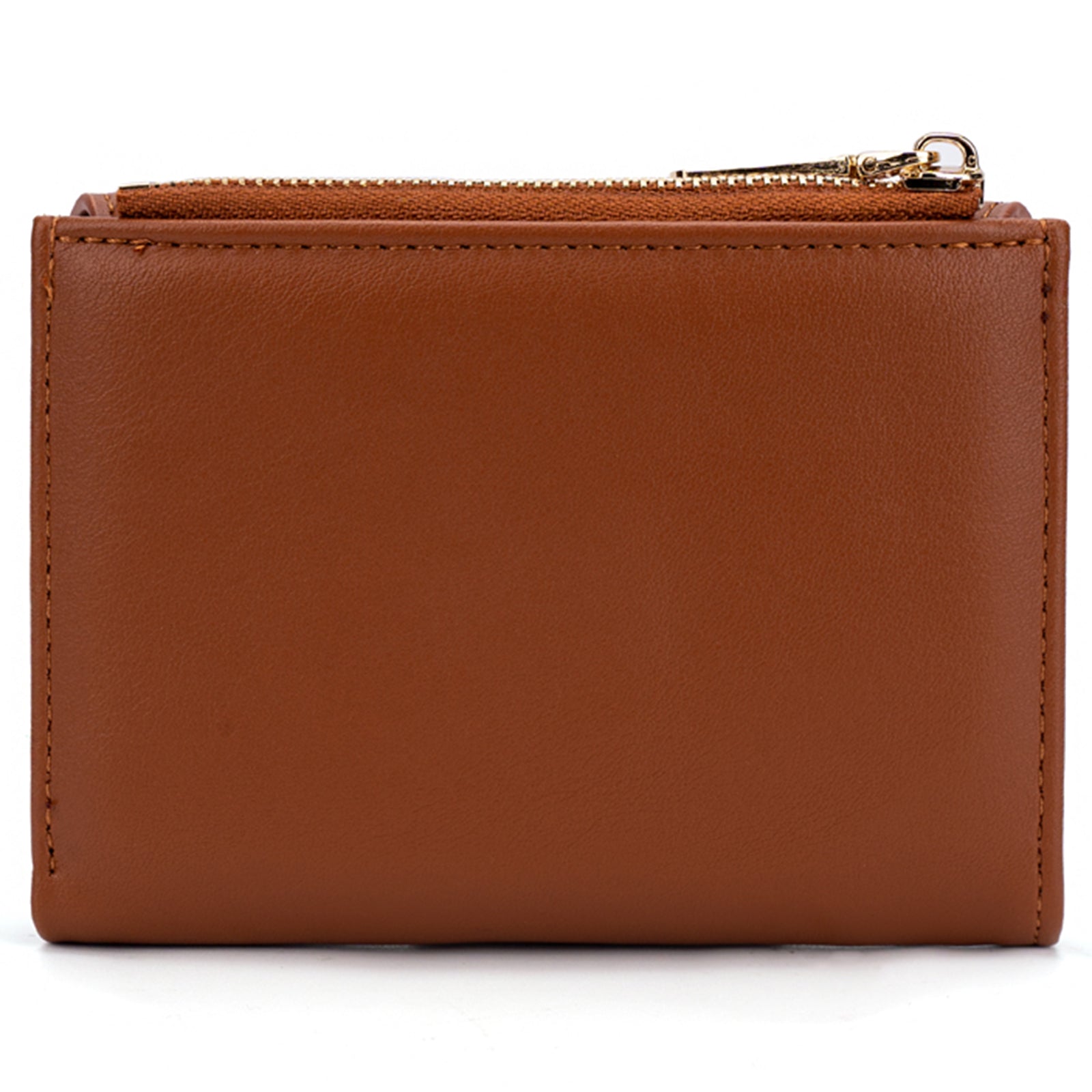 BAELLERRY N8326 Splicing Color Teen Girls Wallet PU Leather Card Storage Holder Pouch