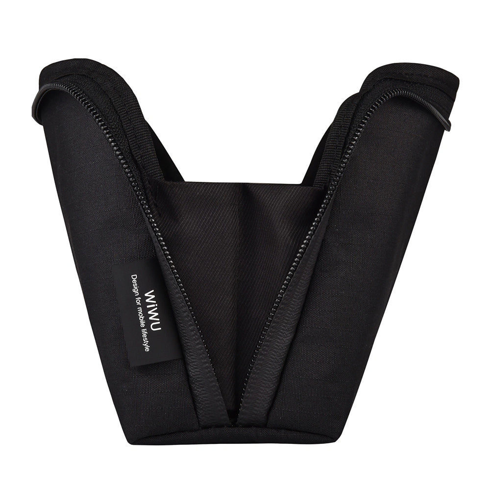 WIWU Alpha Waterproof Polyester Storage Bag Pouch for Pen. Cell Phone, Cable, Wall Charger