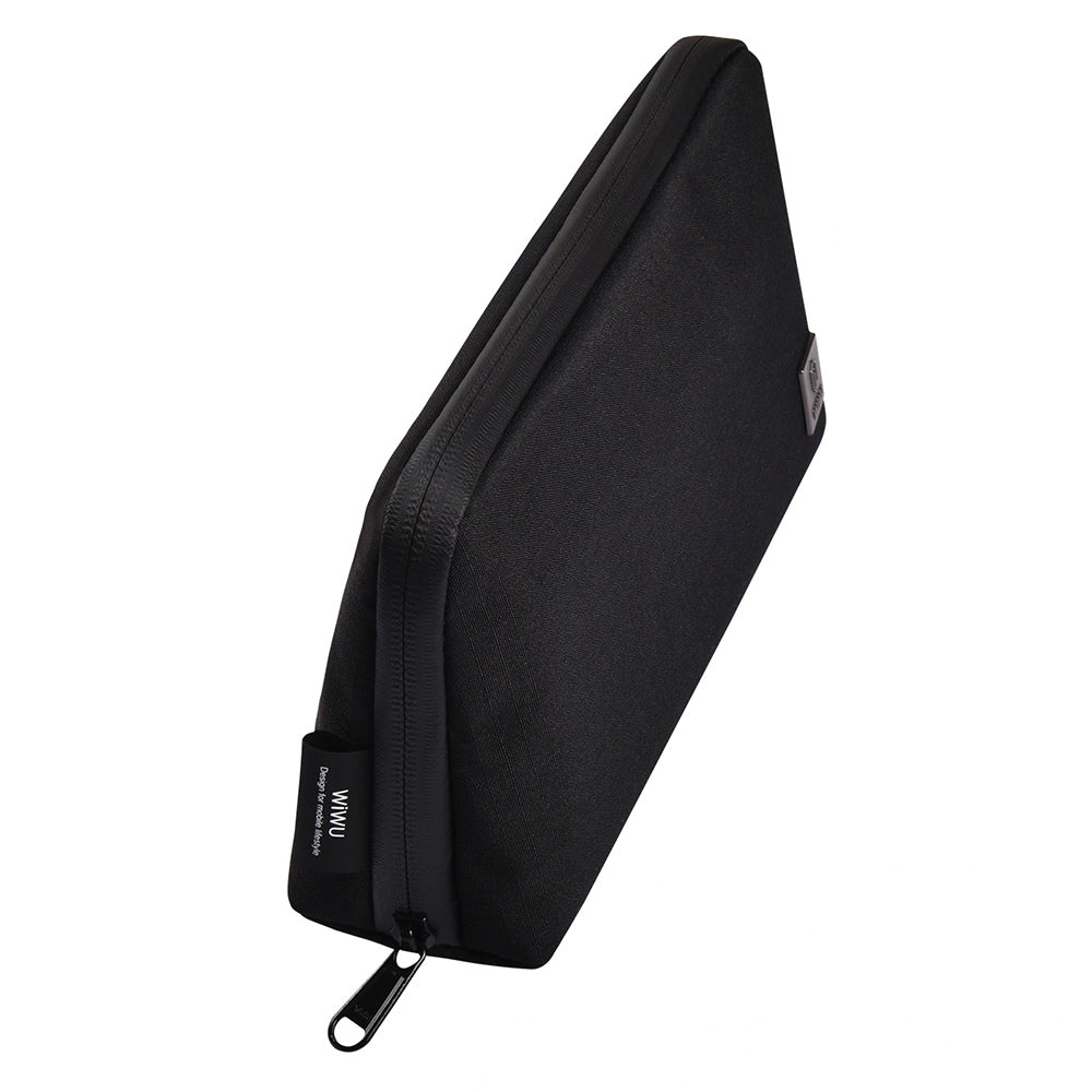 WIWU Alpha Waterproof Polyester Storage Bag Pouch for Pen. Cell Phone, Cable, Wall Charger