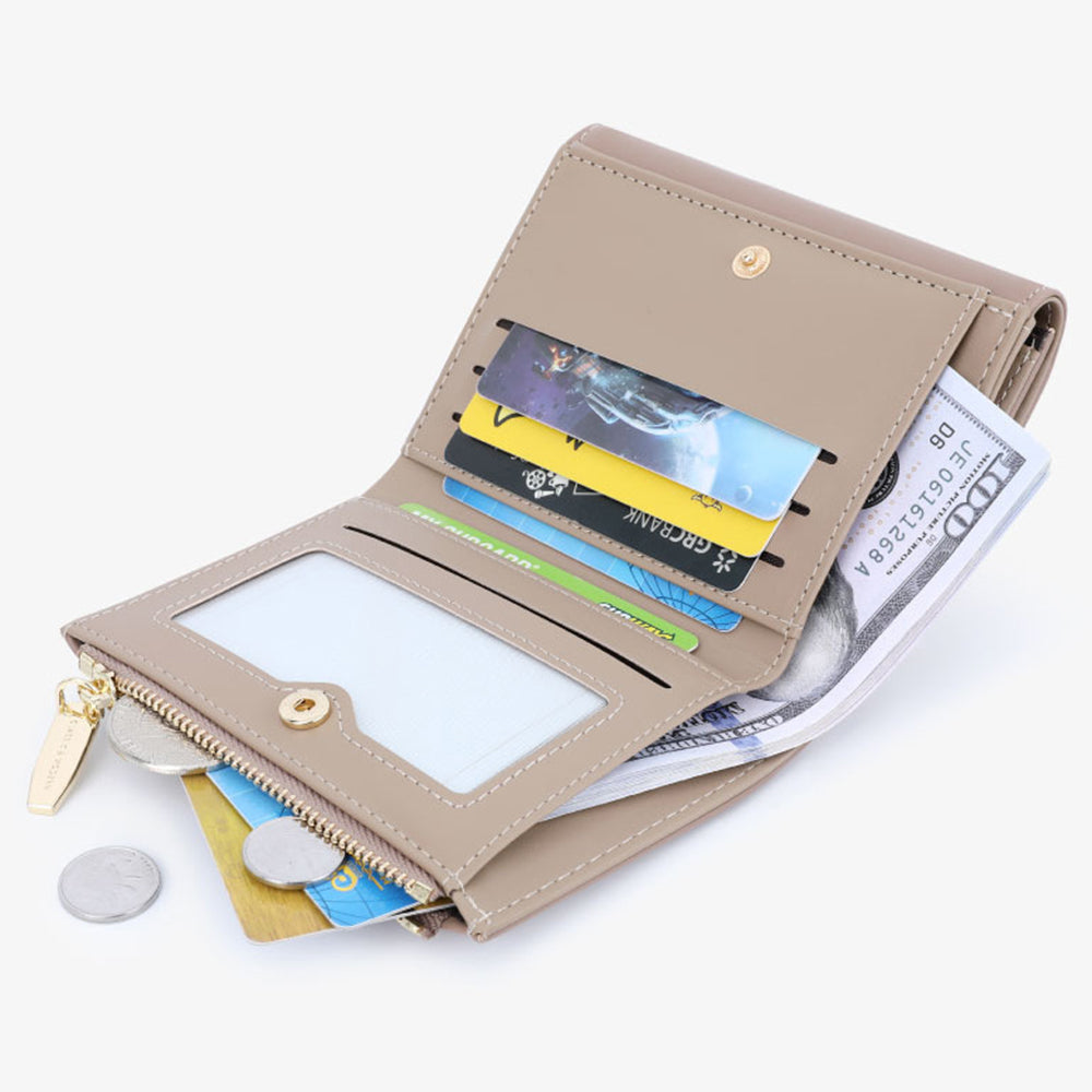 TAILIAN T2616-002 Girls Wallet PU Leather Card Storage Holder Pouch for Women