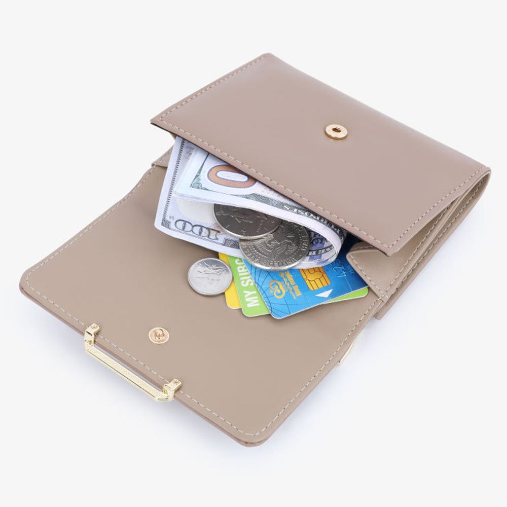 TAILIAN T2616-002 Girls Wallet PU Leather Card Storage Holder Pouch for Women