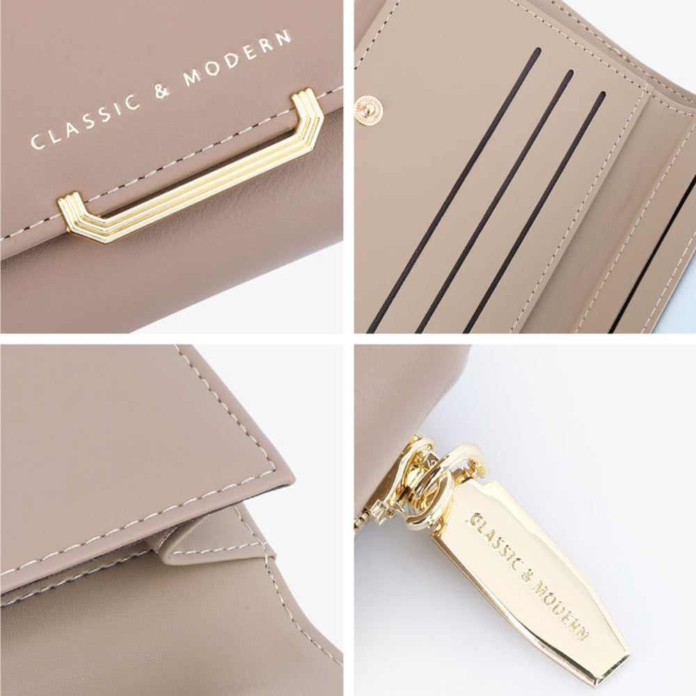 TAILIAN T2616-002 Girls Wallet PU Leather Card Storage Holder Pouch for Women