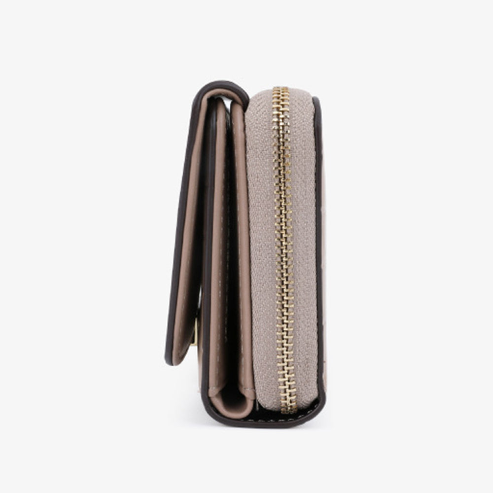 TAILIAN T2713-030 Crocodile Texture Women Wallet PU Leather Zipper Pocket Clutch Bag