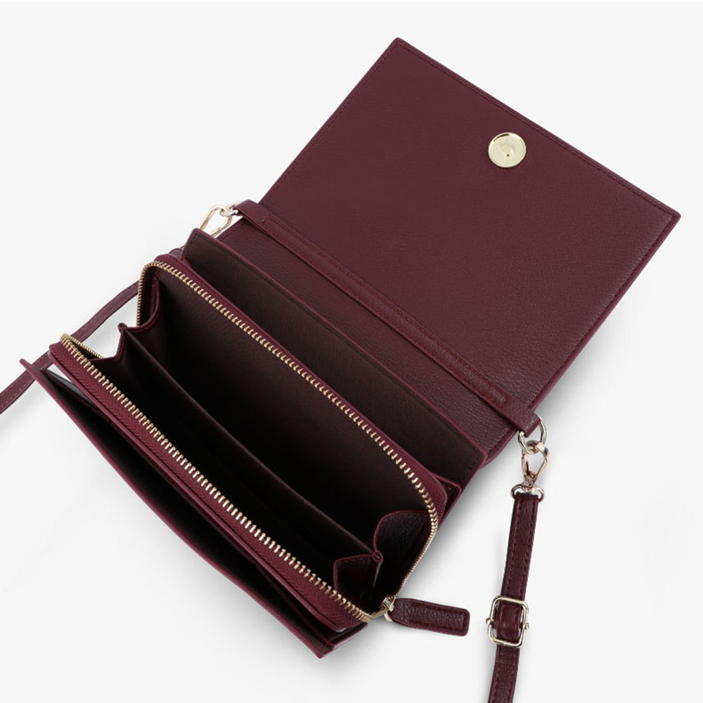 TAILIAN TC5109-003 Crossbody Phone Bag Vintage Leather Phone Purses Wallet Shoulder Bag